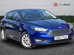 Blue Used 2018 Ford Focus Titanium Hatchback | £10,900 (Good price)
