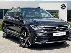 Black Used 2023 VW Tiguan R-line SUV | £29,999 (Fair price)