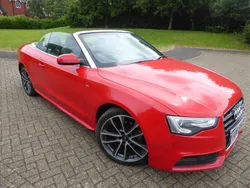 Red Used 2013 Audi A5 Cabriolet S-Line Cabriolet | £6,995 (Good price)