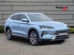 Metallic sky blue New 2025 BYD Seal U Comfort SUV | £31,495 (Fair price)