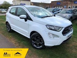 White Used 2021 Ford Ecosport ST-Line SUV | £12,695 (Fair price)
