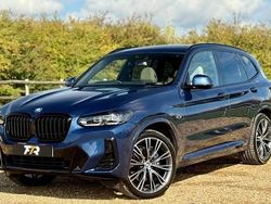 Blue Used 2021 BMW X3 M Sport SUV | £34,498 (A bit pricey)