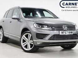 Grey Used 2017 VW Touareg R-line Plus SUV | £16,390 (Fair price)