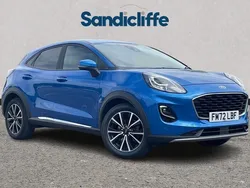 Desert island blue (exclusive paint) Used 2022 Ford Puma Hatchback | £13,700 (Good price)