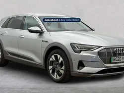 Silver Used 2020 Audi e-tron Sport SUV | £18,558 (Fair price)