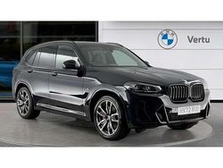 Black Used 2022 BMW X3 M Sport SUV | £40,196 (Fair price)