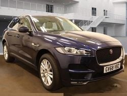Blue Used 2019 Jaguar F-Pace Portfolio SUV | £18,999 (Good price)