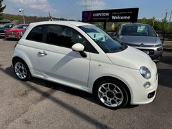 White Used 2015 Fiat 500 S Hatchback | £4,168 (Fair price)