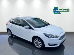 White Used 2017 Ford Focus Titanium Hatchback | £7,999 (Fair price)