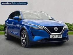 Blue Used 2021 Nissan Qashqai SUV | £19,229 (A bit pricey)