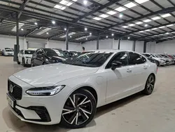 White Used 2021 Volvo S90 R-Design Sedan | £19,880 (Fair price)