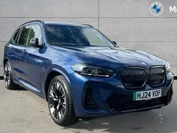 Phytonic blue metallic paint Used 2024 BMW iX3 M Sport SUV | £43,012 (A bit pricey)