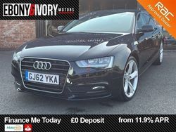 Black Used 2012 Audi A5 Sportback Design Hatchback | £3,990 (Fair price)