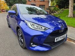 Blue Used 2024 Toyota Yaris Hybrid Design Hatchback | £19,495 (Fair price)
