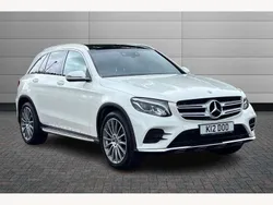 White Used 2018 Mercedes GLC220 AMG Line Premium SUV | £25,995 (A bit pricey)