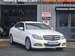 White Used 2013 Mercedes C220 Executive Coupe | £2,990 (Fair price)