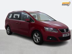 Red Used 2019 Seat Alhambra XCELLENCE MPV | £18,395 (Fair price)