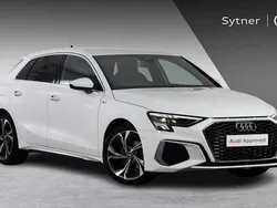 White Used 2022 Audi A3 S-Line Hatchback | £23,500 (Fair price)