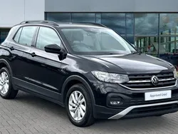 Deep black pearlescent Used 2022 VW T-Cross Edition SUV | £15,222 (Fair price)