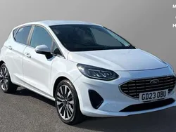 White Used 2023 Ford Fiesta Titanium X Hatchback | £15,592 (Fair price)