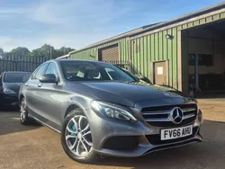 Grey Used 2016 Mercedes C350e Premium Sedan | £10,990 (Fair price)