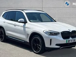 Mineral white metallic Used 2022 BMW iX3 Shadowline SUV | £26,993 (Fair price)