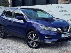 Blue Used 2017 Nissan Qashqai N-Connecta SUV | £9,695 (Fair price)