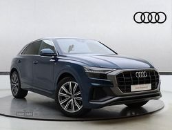 Blue Used 2020 Audi Q8 S-Line SUV | £37,490 (Fair price)