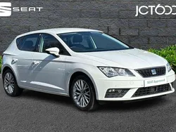 White Used 2019 Seat Leon SE Dynamic Hatchback | £11,282 (Fair price)