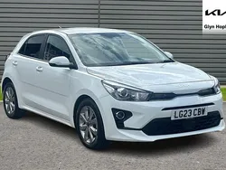 White Used 2023 Kia Rio 3 Hatchback | £17,999 (A bit pricey)