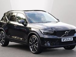 Black Used 2025 Volvo XC40 Ultra SUV | £37,750 (Expensive)