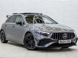 Grey Used 2024 Mercedes A35 AMG Premium Plus Hatchback | £38,985 (Fair price)