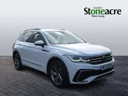 White Used 2023 VW Tiguan R-line Edition SUV | £26,000 (Good price)