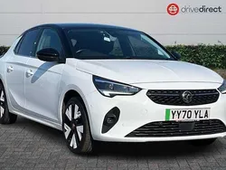 White Used 2020 Vauxhall Corsa-e Elite Hatchback | £10,105 (Fair price)