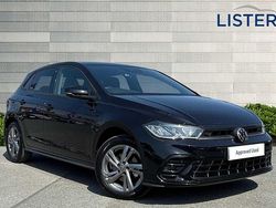 Black Used 2024 VW Polo R-line Hatchback | £20,990 (Fair price)
