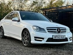 White Used 2013 Mercedes C350 AMG Sedan | £8,495 (Fair price)