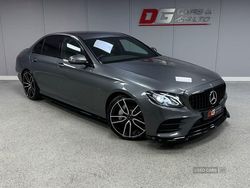 Grey Used 2017 Mercedes E220 AMG line Sedan | £17,950 (Expensive)