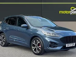 Blue Used 2021 Ford Kuga ST-Line X SUV | £18,450 (A bit pricey)