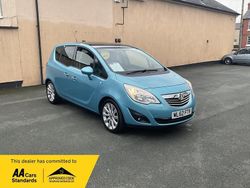 Blue Used 2012 Vauxhall Meriva MPV | £3,495 (A bit pricey)