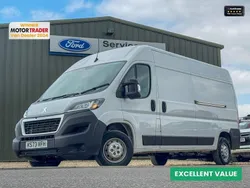 White Used 2023 Peugeot Boxer Premium Van | £19,997 (Fair price)
