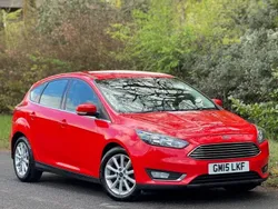 Red Used 2015 Ford Focus Titanium Hatchback | £2,695