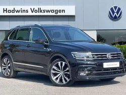 Black Used 2020 VW Tiguan R-line SUV | £21,795 (Good price)