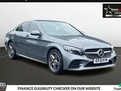 Used 2021 Mercedes C300 AMG line Sedan | £20,470 (Good price)