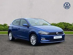 Blue Used 2020 VW Polo SEL Hatchback | £16,000 (Fair price)