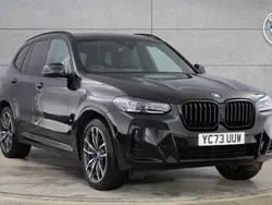 Black Used 2023 BMW X3 M Sport SUV | £39,999 (Fair price)