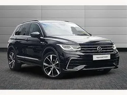 Black Used 2023 VW Tiguan R-line SUV | £30,795 (A bit pricey)