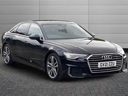 Black Used 2021 Audi A6 S-Line Sedan | £25,450 (Good price)