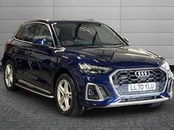 Navarra blue Used 2020 Audi Q5 S-Line SUV | £31,470 (Expensive)