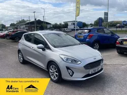 Silver Used 2018 Ford Fiesta Zetec Hatchback | £7,995 (Fair price)