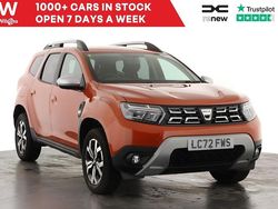 Orange Used 2022 Dacia Duster Prestige SUV | £16,999 (Fair price)